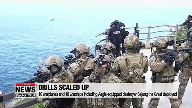 S. Korea to wrap up maritime drill to defend easternmost islets of Dokdo on Monday