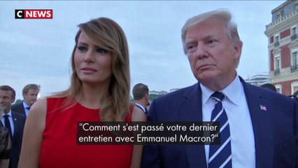 Donald Trump à propos d'Emmanuel Macron : "C'est un super mec"