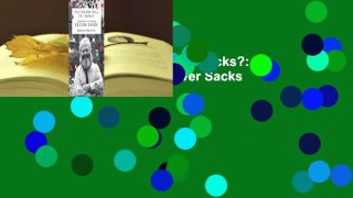 [Read] And How Are You, Dr. Sacks?: A Biographical Memoir of Oliver Sacks  For Full