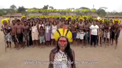 Amazon yerlileri: Mücadelemizde bize katılın!