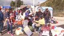 Calamidad pública en paso fronterizo de Colombia con Ecuador por venezolanos