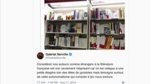Les auteurs antillais au rayon étranger : le député de Guyane Gabriel Serville voit rouge !