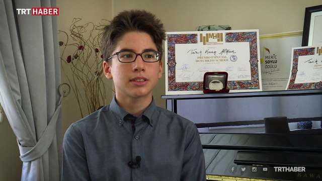 Genç piyanist başarıdan başarıya koşuyor