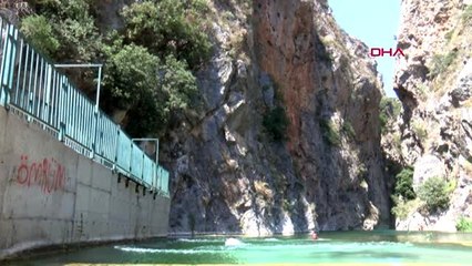 ANTALYA Gizli cennet 'Kapuz Kanyonu' keşfedilmeyi bekliyor