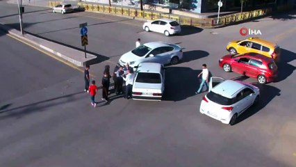 Trafik kazaları MOBESE’ye yansıdı