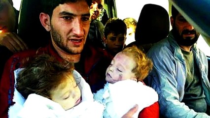 Hundreds of thousands flee fighting in northern Syria