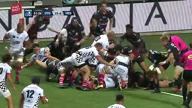 Résumé Oyonnax / Valence-Romans - 1ère journée ProD2