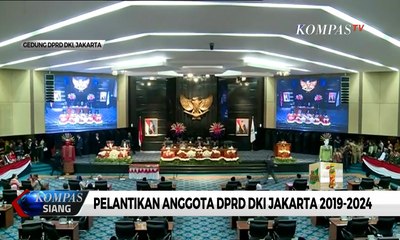 Pelantikan Anggota DPRD DKI Jakarta 2019-2024 Jadi Ajang Reuni Anies dan BTP