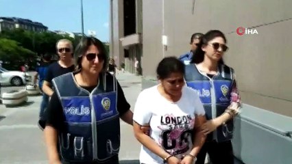 Güngören'de kocasını bıçaklayarak öldüren Hülya Ören adliyeye sevk edildi