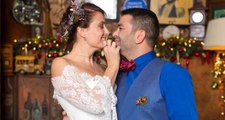 Ceyda Düvenci ve Bülent Şakrak'tan dudak dudağa doğum günü kutlaması