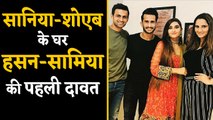 Sania Mirza - Shoaib Malik host newly wed couple Hasan Ali - Samia Arzooo on Dinner । वनइंडिया हिंदी