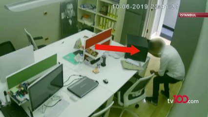 Kasayı çilingire açtırıp soydu