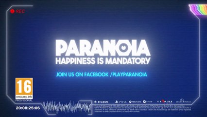 Tráiler de Paranoia: Happiness is Mandatory