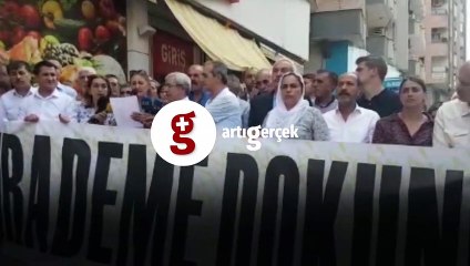 Bugün gerçekleşen eylem yapılan basın açıklamasının ardından sona erdi