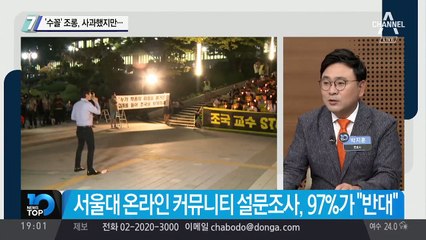 ‘수꼴’ 조롱, 사과했지만…
