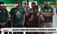 Tri Rismaharini Beri Semangat Pemain Persebaya Surabaya