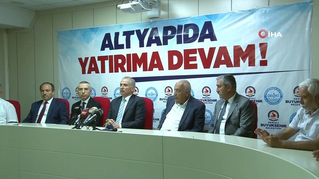 Denizli Büyükşehir Belediyesi’nden 95 milyon TL’lik alt yapı yatırımı