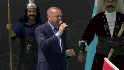 Cumhurbaşkanı Erdoğan: "Teröristleri inine kadar kovalamaya devam edeceğiz"