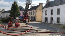 Appartement en feu, l’occupant est sorti avec l’aide d’un voisin.