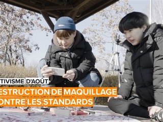 Activisme d'août : Cho Ji Won brise du maquillage pour briser les normes