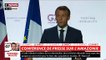 Emmanuel Macron : « J'espère très rapidement que le peuple brésilien aura un président qui se comporte à la hauteur »
