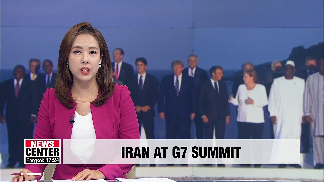 Iran's foreign minister makes surprise visit to G7 Summit in France