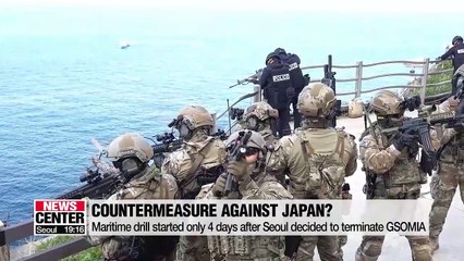East Sea drill scaled up in light of trade row with Tokyo, threats from China and Russia