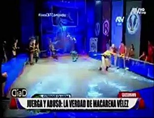 Macarena Vélez ofrece detalles de cómo la hallaron junto a abogado en discoteca