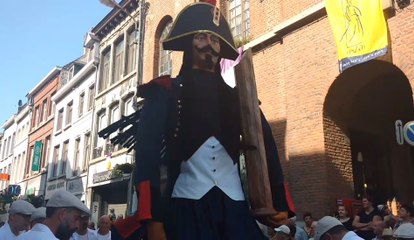 Petit aperçu du cortège de la Ducasse d'Ath