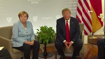 - Merkel ve Trump G7 Zirvesi'nde İran'ı Görüştü