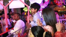 Shilpa Shetty with family and Ekta Kapoor At Shree Krishna Janmashtami Festival At Iskcon Juhu