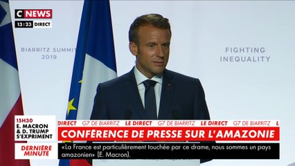 Emmanuel Macron : «J'espère que les Brésiliens auront un président qui se comporte à la hauteur»