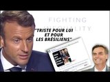 Emmanuel Macron répond très sèchement à Bolsnaro qui a insulté Brigitte