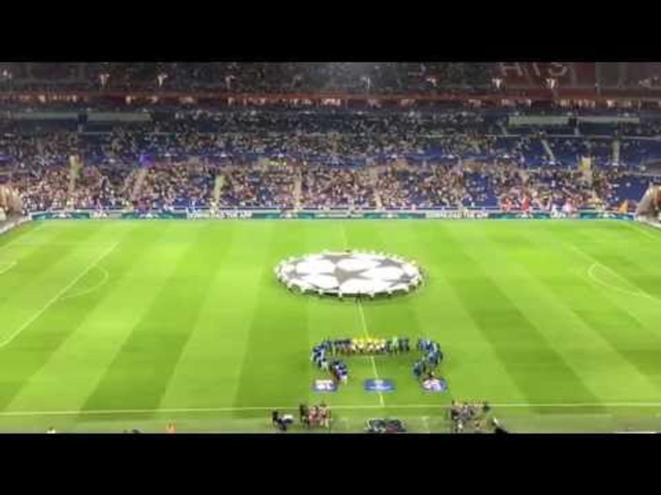 L'hymne de la Ligue des champions au Parc OL résonne pour la première fois