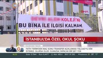 İstanbul'da özel okul şoku