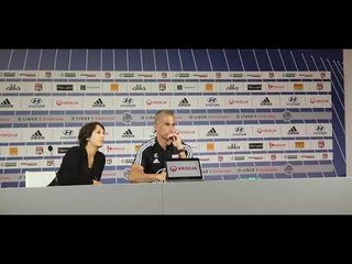OL - Angers : replay conf de presse Sylvinho (1/2)
