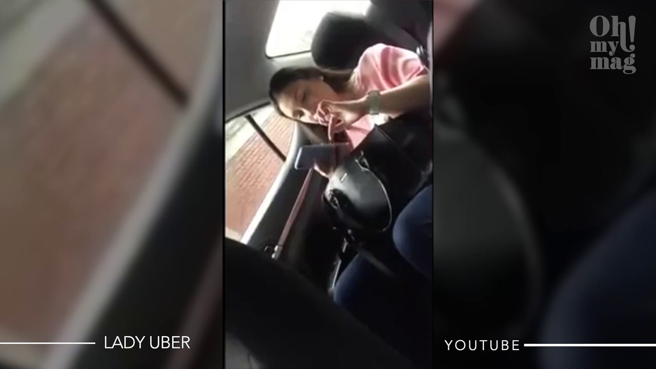Una mujer agrede a un taxista por grabarla y se convierte en 'Lady Uber'