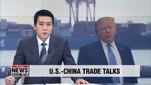 Trump says China wants to restart trade talks and two countries will resume talks soon