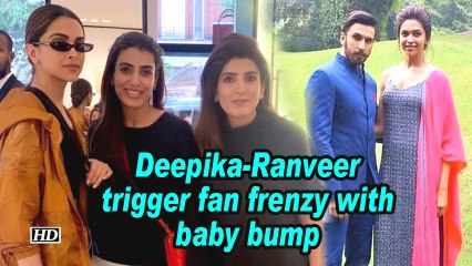 Deepika-Ranveer trigger fan frenzy with baby bump speculations