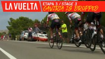 Gaviria laché / Gaviria is dropped - Étape 3 / Stage 3 | La Vuelta 19