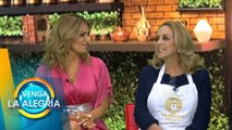 Lourdes de MasterChef nos acompañó para platicar su experiencia tras su expulsión.| Venga La Alegría