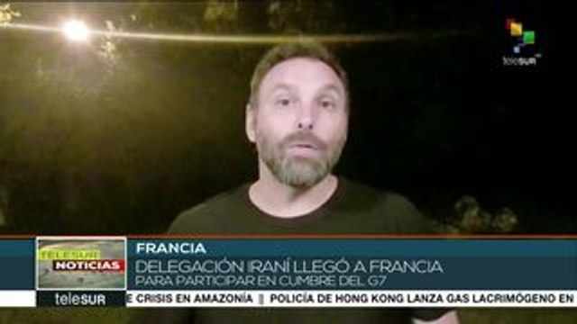 Pdte. Trump desaprueba invitación de Macron al canciller iraní