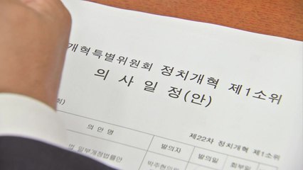 정개특위 전체회의 올려진 선거법 개정안, '산 넘어 산' / YTN