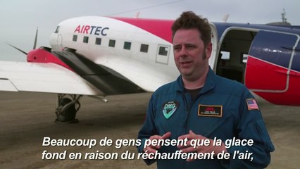 La Nasa sonde les mers du Groenland menacé par la fonte des glaces