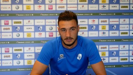 Yohan Brun (GF38) : "A moi de gagner du temps de jeu"