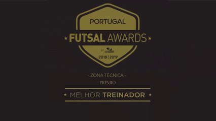Portugal Futsal Awards 2018/2019 by Crenku | Melhor Treinador - Joel Rocha