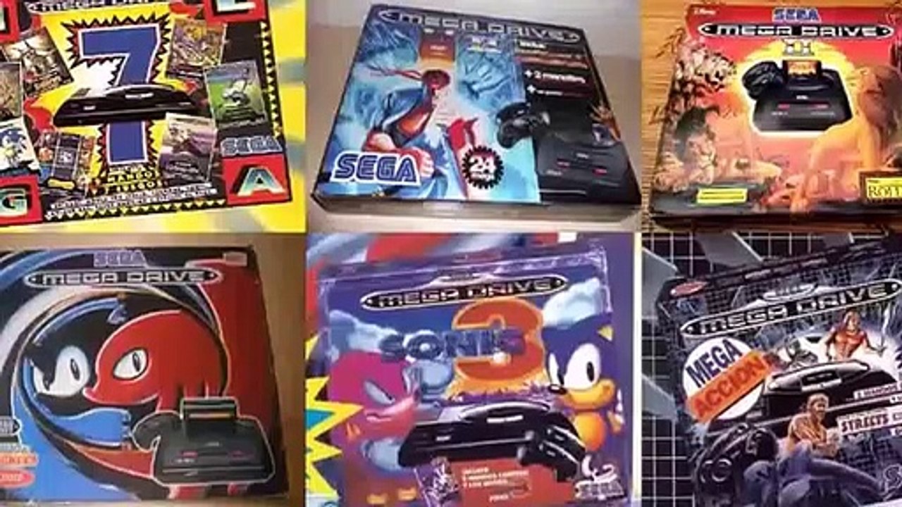 Anuncios de SEGA Mega Drive