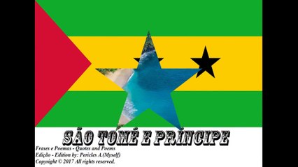 Bandeiras e fotos dos países do mundo: São Tomé e Príncipe [Frases e Poemas]