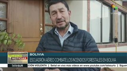 Para apagar incendio en Amazonía Bolivia también enfrenta al clima