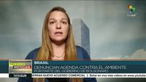 Rechazan brasileños agenda política del pdte. Jair Bolsonaro